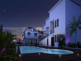 GIRNE CATALKOYDE ONU KESILMEZ DAG VE DENIZ MANZARALI VILLALAR