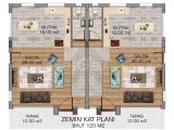GIRNE DOGANKOYDE 3+1 SATILIK IKIZ VILLALAR