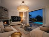 Girne Esentepe'de Lüks Villa Satılık - Deniz ve Doğa Manzaralı