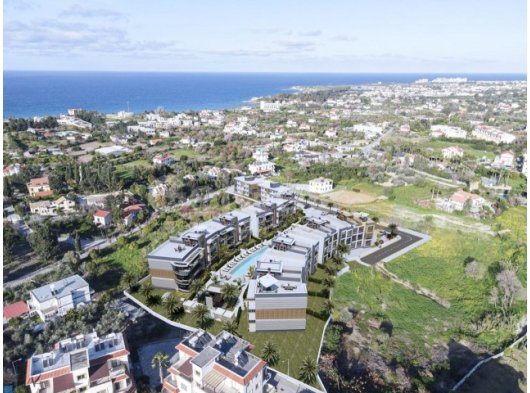 Girne Lapta'da 2+1 satılık daire