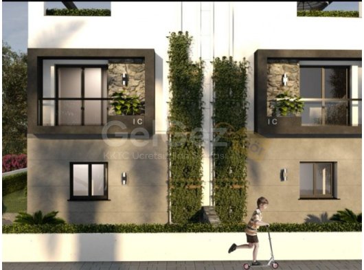 Lapta'da 3 Yatak Odalı İkiz Villa | DENİZE 400 METER