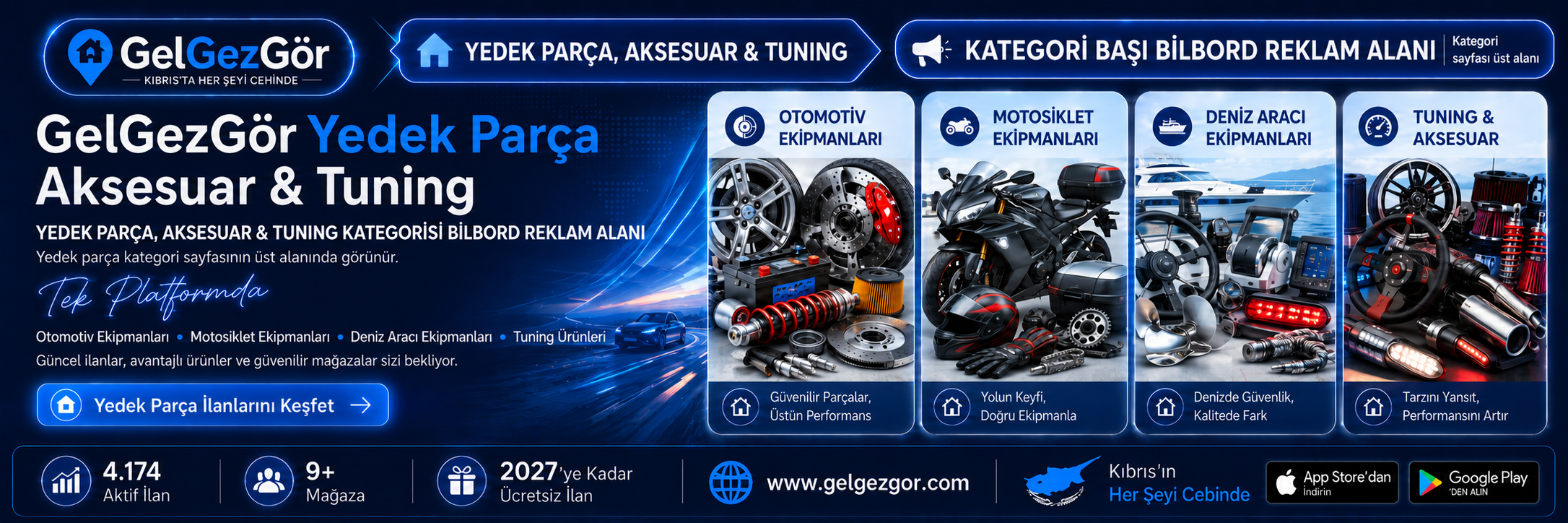 Yedek Parça, Aksesuar & Tuning
