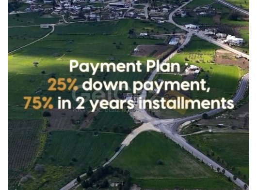 Bafra'da 79.950 £'Dan Başlayan Fiyatlarla Ödeme Planıyla Arsalar