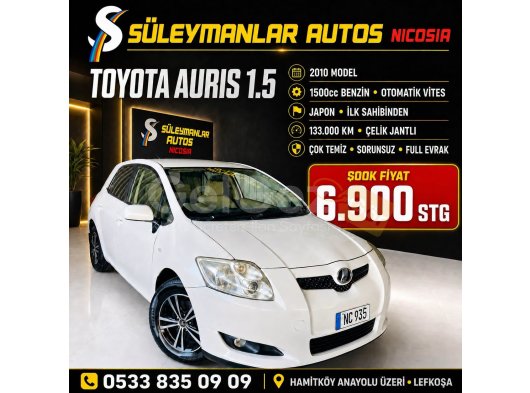 2010 Toyota Auris 1.5