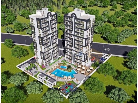 GÜZEL ŞEHİR - İSKELE'DE 1 YATAK ODALI DAİRE