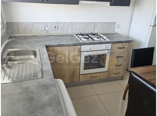 Gazimağusa Sakarya'da Şehir Manzaralı Eşyalı 2+1 Kiralık Daire