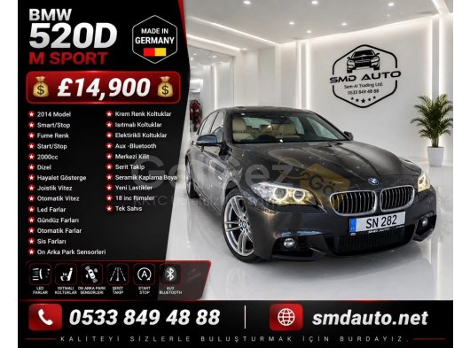BMW 520D M SPORT OTOMATIK