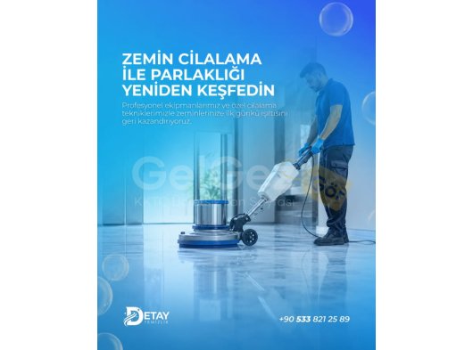 Parlaklığını kaybetmiş zeminler, profesyonel dokunuşla ilk günkü görünümüne kavuşabilir.