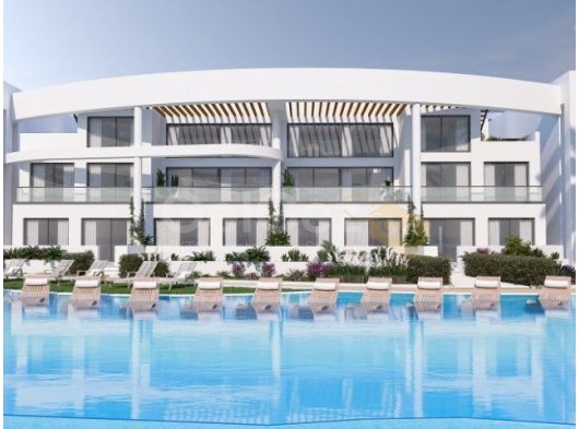 ÖZEL BİR REZİDANS ÜZERİNDE, OTEL STİLİ TESİSLERİ İLE ZEMİN KAT 2 YATAKLI DAİRELER