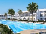 ÖZEL BİR REZİDANS ÜZERİNDE, OTEL STİLİ TESİSLERİ İLE ZEMİN KAT 2 YATAKLI DAİRELER