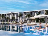 BOĞAZ'DA pelüş bir tatil beldesinde özel havuzlu 3 yatak odalı FERAH DAİRELER