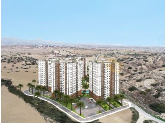 STUDIO MODERN OFF PLAN APARTMENTS IN 5 TOWERS RESIDENTIAL COMPLEX BOGAZ WITH INTEREST FREE PAYMENTS