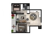 1 BED MODERN OFF PLAN APARTMENT IN 5 TOWERS RESIDENTIAL COMPLEX BOGAZ WITH INTEREST FREE PAYMENTS