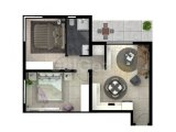 1 BED MODERN OFF PLAN APARTMENT IN 5 TOWERS RESIDENTIAL COMPLEX BOGAZ WITH INTEREST FREE PAYMENTS