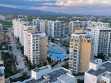 İskele Long Beach'te Deniz Manzaralı 1+0 Eşyalı Daire Kiralık