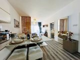 İskele Long Beach'te Eşyalı 1+1 Daire - Şehir ve Deniz Manzarası ile Satılık!