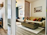 İskele Long Beach'te Eşyalı 1+1 Daire - Şehir ve Deniz Manzarası ile Satılık!