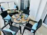 İskele Long Beach'te Eşyalı 1+1 Daire - Şehir ve Deniz Manzarası ile Satılık!