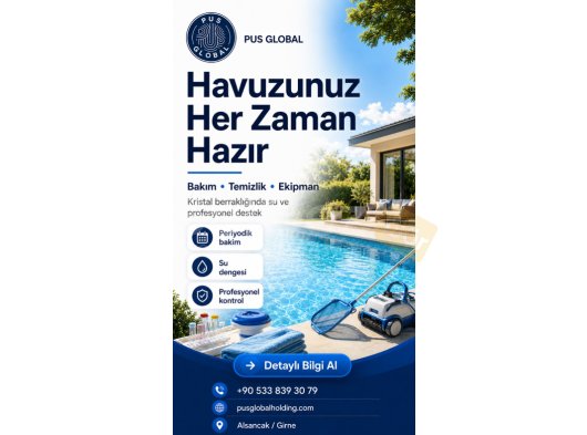 Havuz Bakımı Uygun Fiyatlı