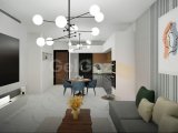 5 Yıldızlı Palm Vıew İskele Konut Kompleksi'nde Proje Dışı Daire, Faizsiz Ödemelerle Anahtar Teslim 2027
