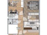 ELYSIUM KOMPLEKSİNDE, LONG BEACH'TE MUHTEŞEM 4 YATAK ODALI LÜKS VİLLA