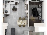 YENİ-BOĞAZİÇİ'NDE 2 YATAK ODALI 2 BANYOLU DUBLEKS LOFT DAİRE 25 EYLÜL'DE TAMAMLANIYOR