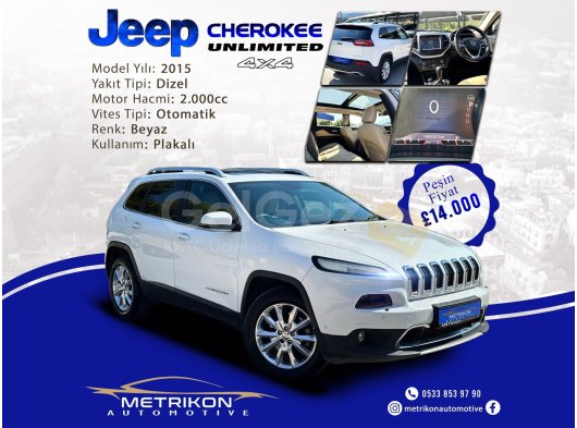 2015 Jeep Cherokee 2.0 Dizel
