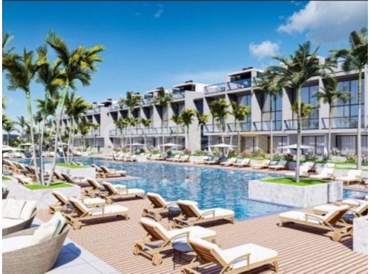 TATLISU'DA TATİL TARZI BİR REZİDANS İÇİNDE 2 YATAK ODALI LOFT DAİRELER