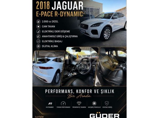 2018 Jaguar E-PACE yeni sahibini bekliyor!