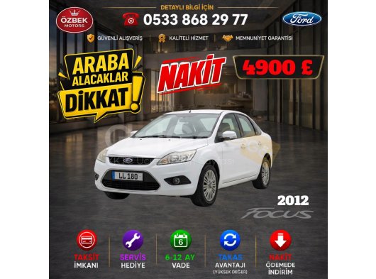 2012 Model Otomatik Ford Focus