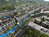 BAHCELI'DEKI 5 YILDIZLI HUAWEI RESORT'TA DEĞERINDE YEPYENI STÜDYO ÇATI KATI DAIRESI