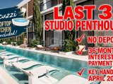 116.800 £ (BİR ADET MEVCUT) VE 2 ADETİ 119.800 £'DAN - BAHCELER'DE BUTİK BİR PROJEDE STÜDYO PENTHOUSE DAİRE
