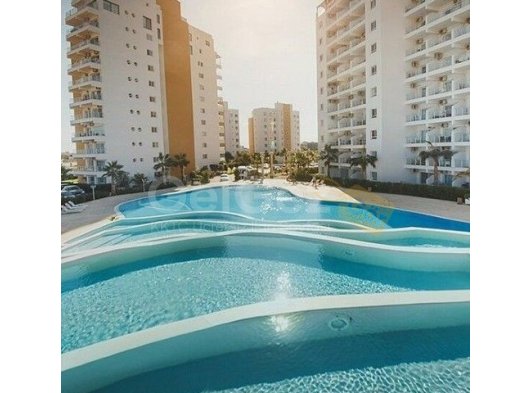 CAESAR RESORT RESIDENCE, LONG BEACH, İSKELE'DE SATILIK 1+1 DAİRE