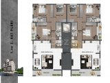 137.300 £ + KDV (BAŞLANGIÇ FİYATI) FAMAGUSTA'DA 3 YATAK ODALI DAİRE