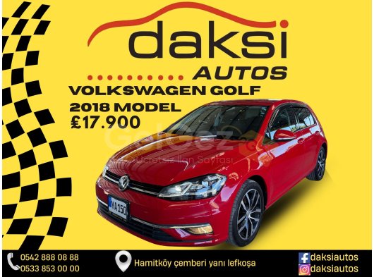 2018  VOLKSWAGEN GOLF 1.4 TSI