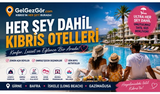 Her Şey Dahil Kıbrıs Otelleri