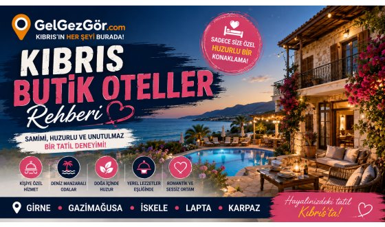 Kıbrıs Butik Oteller Rehberi