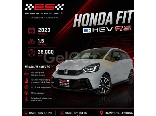 2023 Otomatik Honda Fit