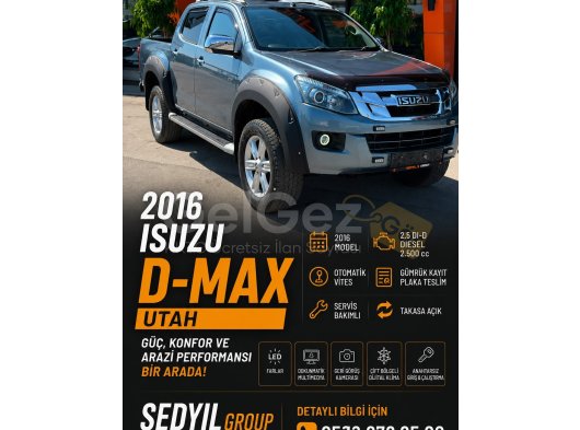 2016 Model ISUZU D-MAX