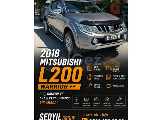 2018 L200 Otomatik