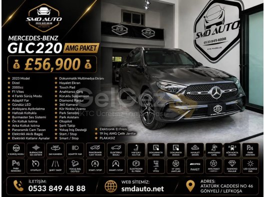MERCEDES GLC 220D AMG FULL PAKET 2023