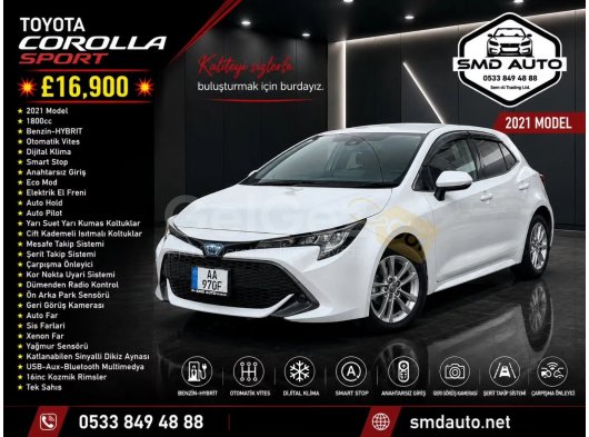 TOYOTA COROLLA 2021 MODEL HIBRIT