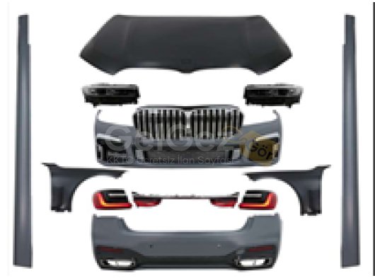 Bmw G11/G12 Makyajsız Uyumlu Lci M760 Dönüşüm Seti