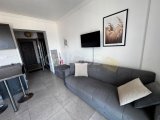 İSKELE LONG BEACH FULL DENİZ MANZARALI FUL EŞYALI 6. KAT HAVUZLU SİTEDE KİRALIK STUDİO DAİRE