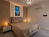 Girne Merkez Nezih Bölgede Sıfır Site İçinde Full Manzaralı, Bahçeli, Ortak Havuzlu Lüks Kiralık 3+1 İkiz Villa