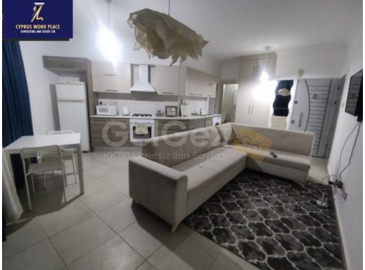 Karaoğlanoğlu Girne'de Kiralık Güzel 1 Yatak Odalı Bahçe Dairesi