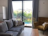 Lapta bölgesinde kiralık havuzlu daire