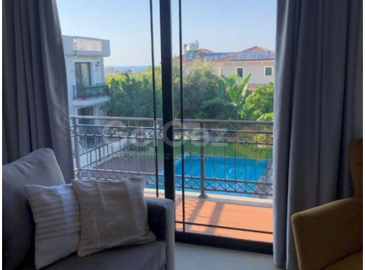 Lapta bölgesinde kiralık havuzlu daire