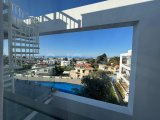Girne Alsancak'ta 2+1 Kiralık Penthouse Olive Hill Full Deniz Manzara 860+ Aidat