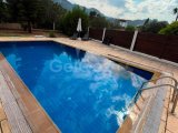Girne Bellapais'te kiralık 4 + 1 tek depozitolu villa